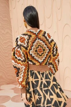 ULLA JOHNSON Nedda Pullover - Opalite 12 ULLA JOHNSON Nedda Pullover - Opalite -Lila's Closet ULLA JOHNSON Nedda Pullover OPALITE 0165