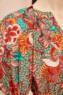 ULLA JOHNSON Olina Dress - Primrose -Lila's Closet ULLA JOHNSON OLINA DRESS PRIMROSE 02