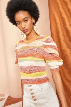 ULLA JOHNSON Odie Top - Agate -Lila's Closet ULLA JOHNSON Odie Top AGATE 03