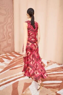 ULLA JOHNSON Othella Dress - Wild Rose -Lila's Closet ULLA JOHNSON Othella Dress WILD ROSE 04