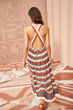 ULLA JOHNSON Paz Dress - Canyon -Lila's Closet ULLA JOHNSON Paz Dress CANYON 04