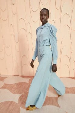 ULLA JOHNSON Polina Pant - Agave -Lila's Closet ULLA JOHNSON Polina Pant AGAVE 0104