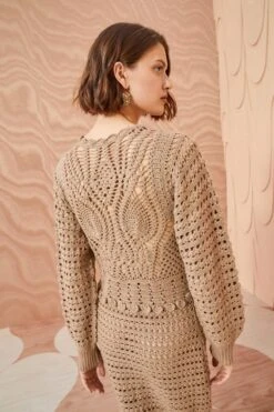 ULLA JOHNSON Prisha Dress - Flax -Lila's Closet ULLA JOHNSON Prisha Dress FLAX 0044