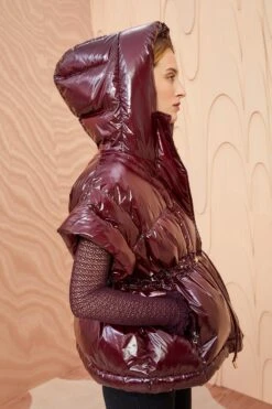 ULLA JOHNSON Rhodes Jacket - Mahogany 11 ULLA JOHNSON Rhodes Jacket - Mahogany -Lila's Closet ULLA JOHNSON Rhodes Jacket MAHOGANY 05