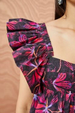 ULLA JOHNSON Romi Top - Zinnia -Lila's Closet ULLA JOHNSON Romi Top ZINNIA 04