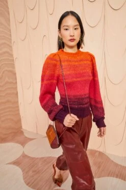 ULLA JOHNSON Rosalia Pullover - Agate -Lila's Closet ULLA JOHNSON Rosalia Pullover AGATE 01 MAIN