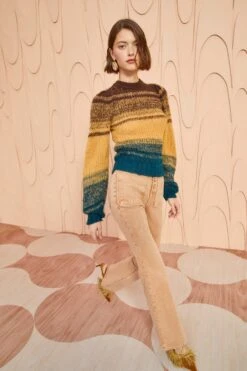 ULLA JOHNSON Rosalia Pullover - Desert -Lila's Closet ULLA JOHNSON Rosalia Pullover DESERT 0085