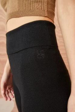 New Release -Lila's Closet ULLA JOHNSON Ruth Legging NOIR RESHOOT 02 ALT