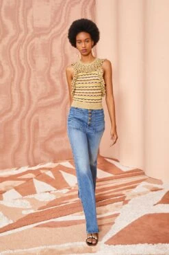 ULLA JOHNSON Sadie Top - Shell -Lila's Closet ULLA JOHNSON Sadie Top SHELL 0063