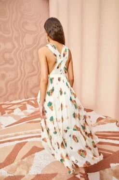 ULLA JOHNSON Sarai Dress - Aurora -Lila's Closet ULLA JOHNSON Sarai Dress AURORA 04