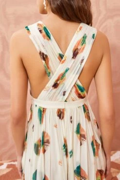 ULLA JOHNSON Sarai Dress - Aurora -Lila's Closet ULLA JOHNSON Sarai Dress AURORA 05