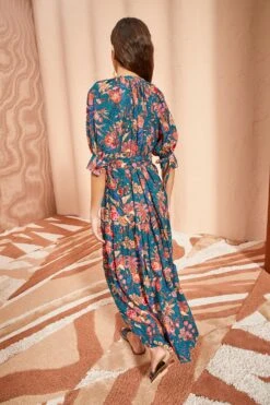 ULLA JOHNSON Selena Coverup - Delphinium -Lila's Closet ULLA JOHNSON Selena Coverup DELPHINIUM 0157