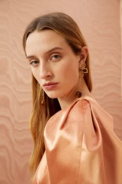 ULLA JOHNSON Silvana Dress - Copper -Lila's Closet ULLA JOHNSON Silvana Dress COPPER 0192