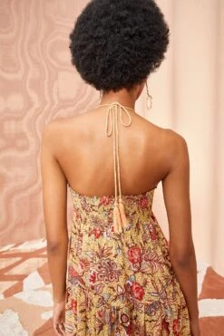 ULLA JOHNSON Siya Coverup - Calla Lily -Lila's Closet ULLA JOHNSON Siya Coverup CALLA LILY 04