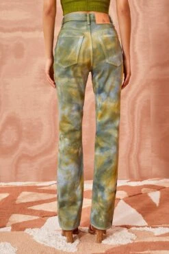 ULLA JOHNSON The Agnes Jean - Malachite Wash -Lila's Closet ULLA JOHNSON The Agnes MALACHITEWASH 0206