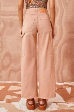 ULLA JOHNSON The Olympia Jean - Rosewood Wash -Lila's Closet ULLA JOHNSON The Olympia ROSEWOOD WASH 0206