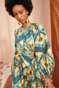 ULLA JOHNSON Tulia Dress - Constellation -Lila's Closet ULLA JOHNSON Tulia Dress CONSTELLATION 03