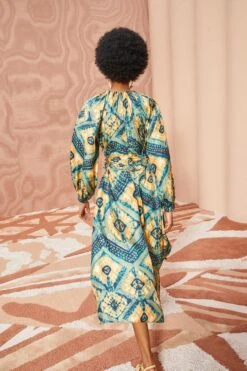 ULLA JOHNSON Tulia Dress - Constellation -Lila's Closet ULLA JOHNSON Tulia Dress CONSTELLATION 04