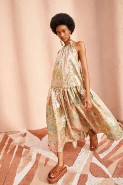 ULLA JOHNSON Tyra Dress - Meadow -Lila's Closet ULLA JOHNSON Tyra Dress MEADOW 0073