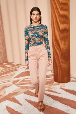 ULLA JOHNSON Wren Top - Delphinium -Lila's Closet ULLA JOHNSON Wren Top DELPHINIUM 03