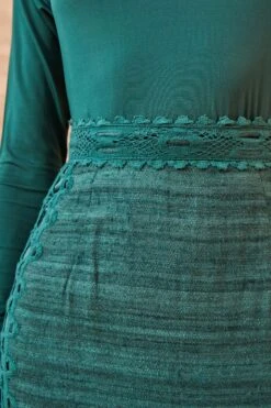 ULLA JOHNSON Yamini Skirt - Cypress 10 ULLA JOHNSON Yamini Skirt - Cypress -Lila's Closet ULLA JOHNSON Yamini Skirt CYPRESS 0083