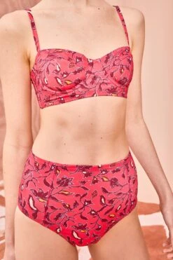 ULLA JOHNSON Zahara Bikini Bottom - Poppy Floral -Lila's Closet ULLA JOHNSON Zahara Bikini BOTOM POPPY FLORAL 05
