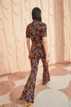 ULLA JOHNSON Zena Pant - Bellflower -Lila's Closet ULLA JOHNSON Zena Pant BELLFLOWER 03