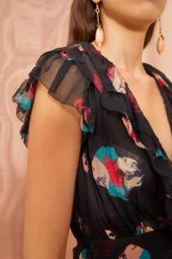 ULLA JOHNSON Zina Dress - Nocturne -Lila's Closet ULLA JOHNSON Zina Dress NOCTURNE 05