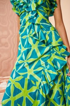 ULLA JOHNSON Zoya Dress - Citrine -Lila's Closet ULLA JOHNSON Zoya Dress CITRINE 02 ALT